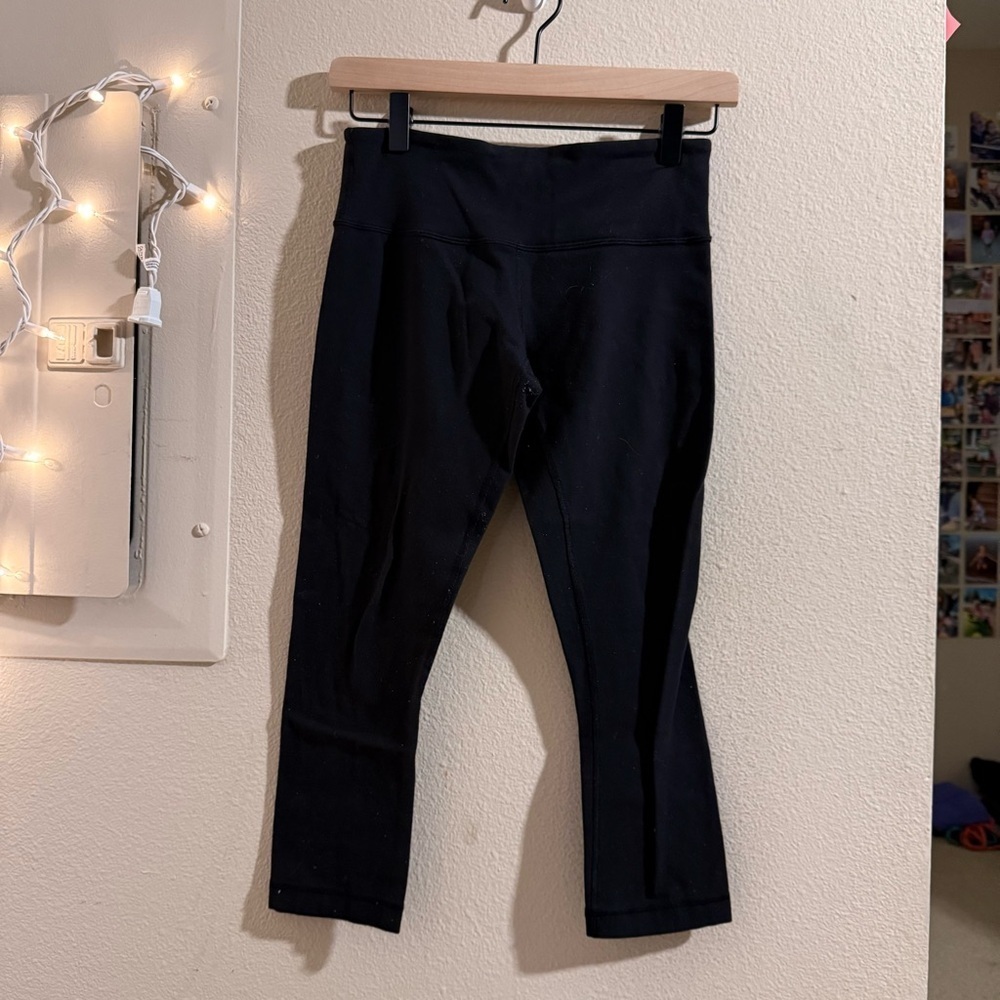 lululemon athletica Cropped Black Leggings